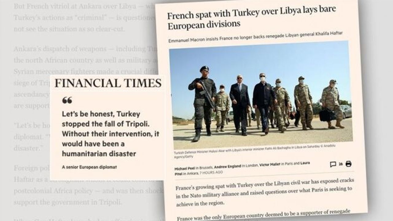 Financial Times Gazetesi Yazdı! Hafter Fransa için artık yük