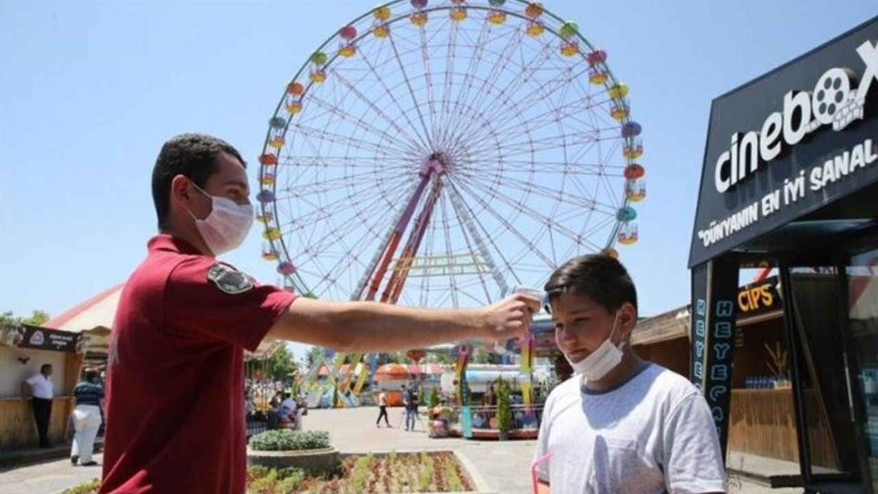 Lunapark ve Parklar Kontrollü Sosyal Hayat çerçevesinde açıldı