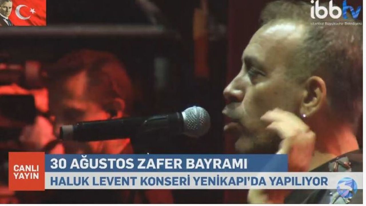 Canlı Yayın İBB Haluk Levent konseri