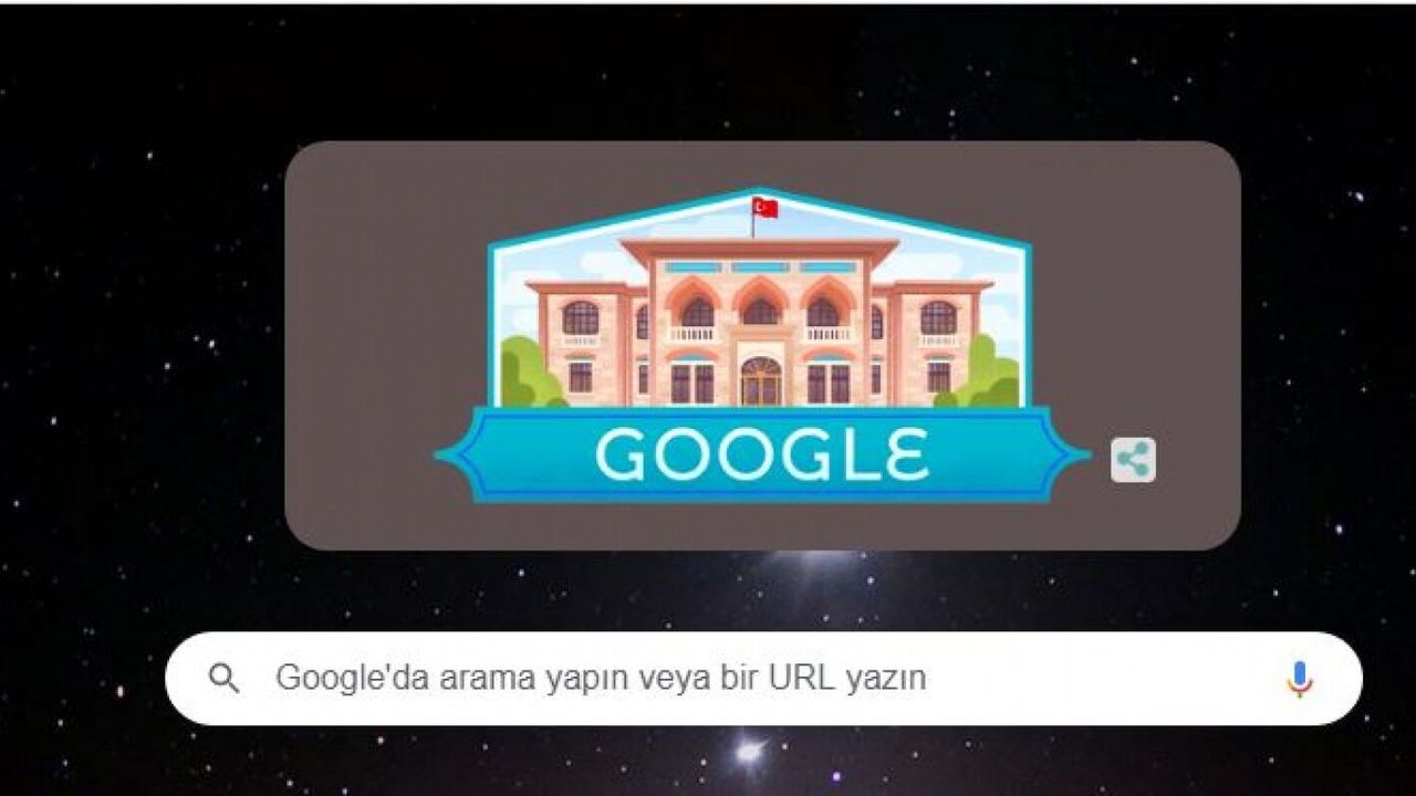 Google geleneği bozmadı ve 29 Ekim'e özel Doodle yayınladı