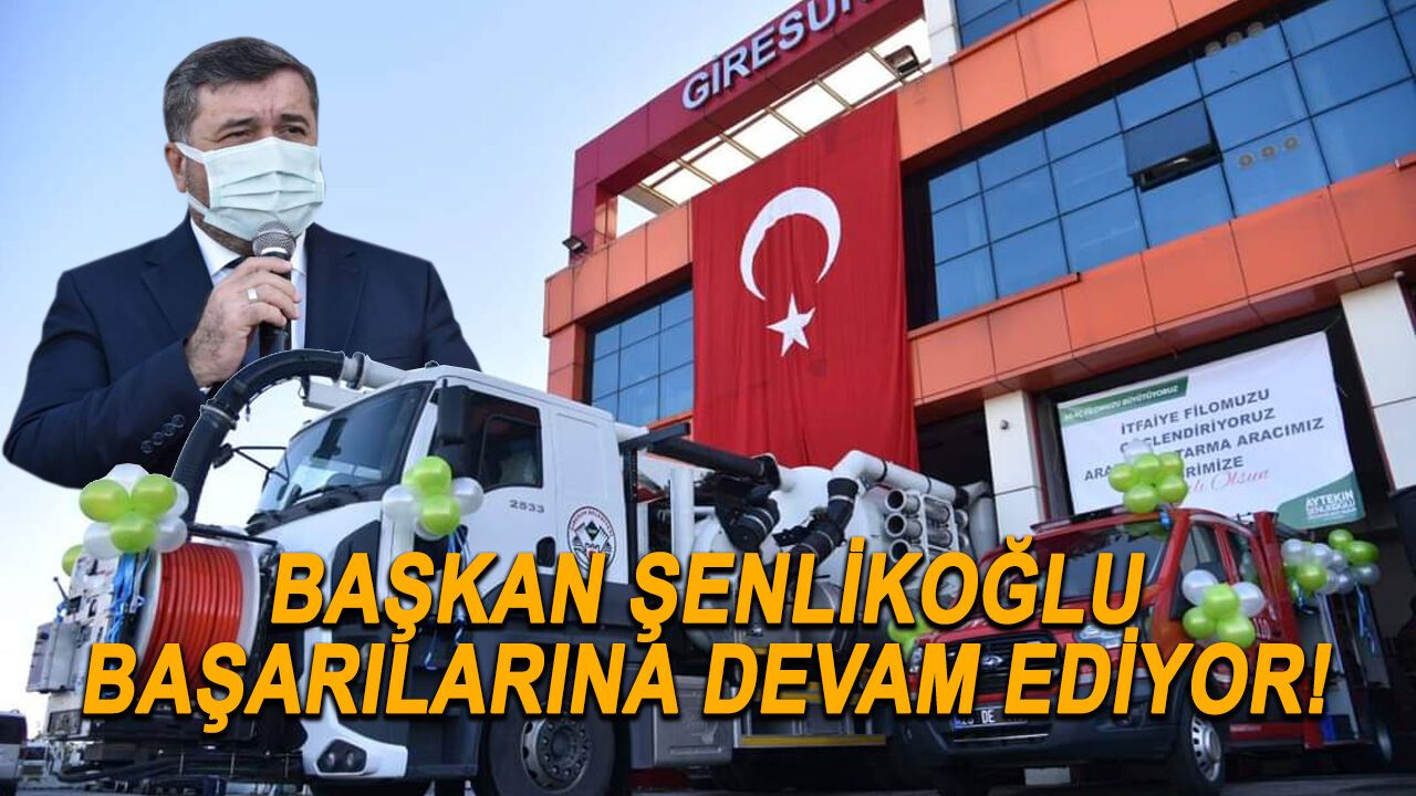 Giresun Belediyesi 2 yeni aracı daha bünyesine kattı!