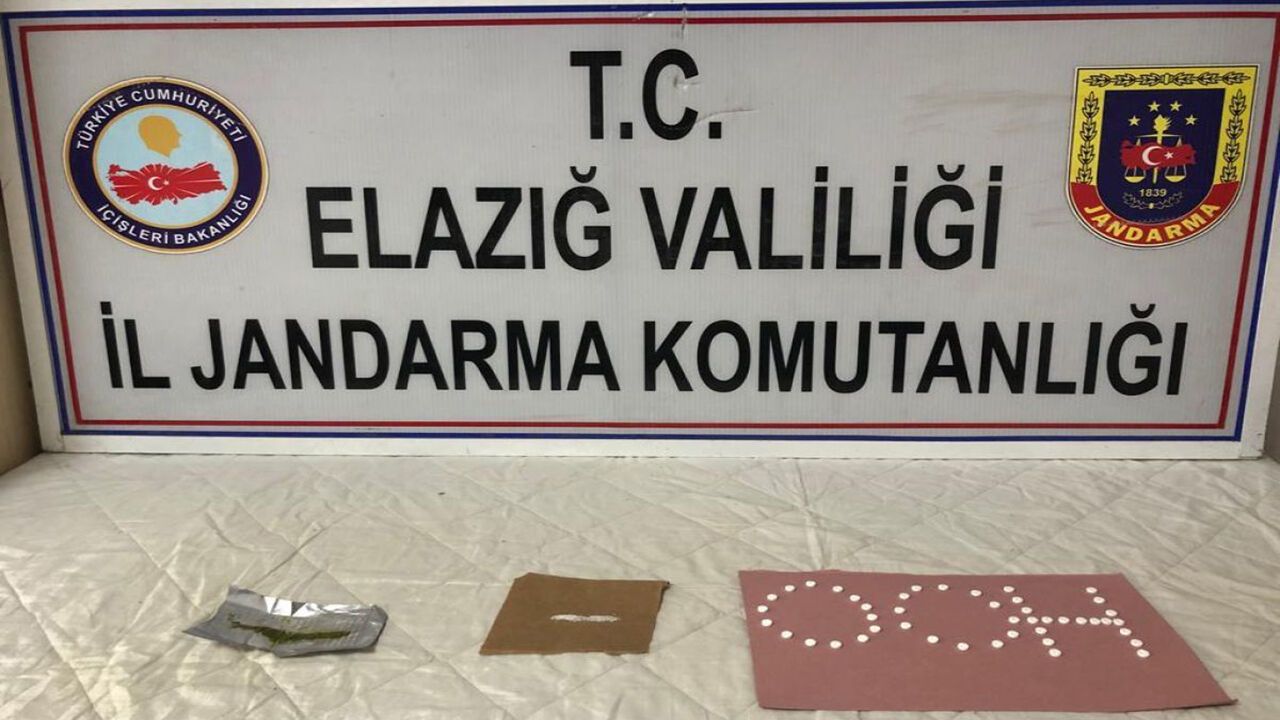 Elazığ'da uyuşturucu operasyonu düzenlendi! 2 gözaltı