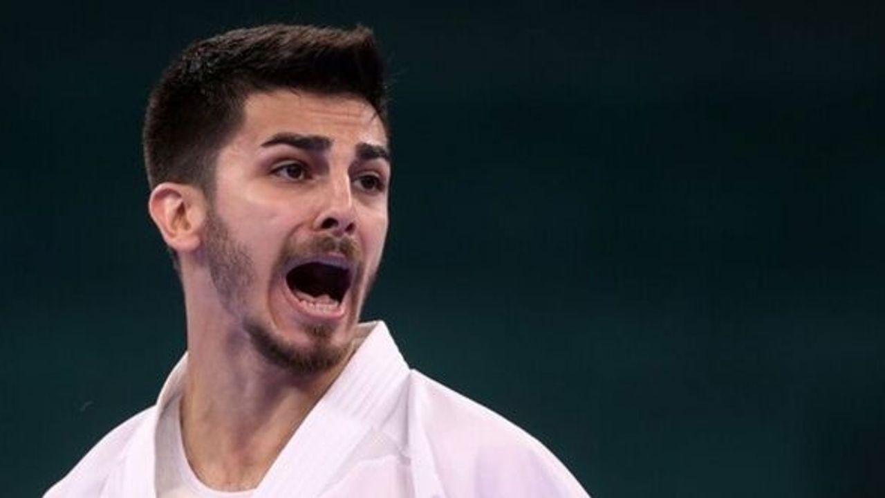 Eray Şamdan adını olimpiyat tarihine yazdırdı...Karatede gümüş madalya kazandı
