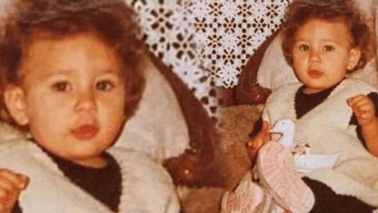 Bu kıvırcık saçlı şirin bebek şimdilerin hangi ünlüsü?