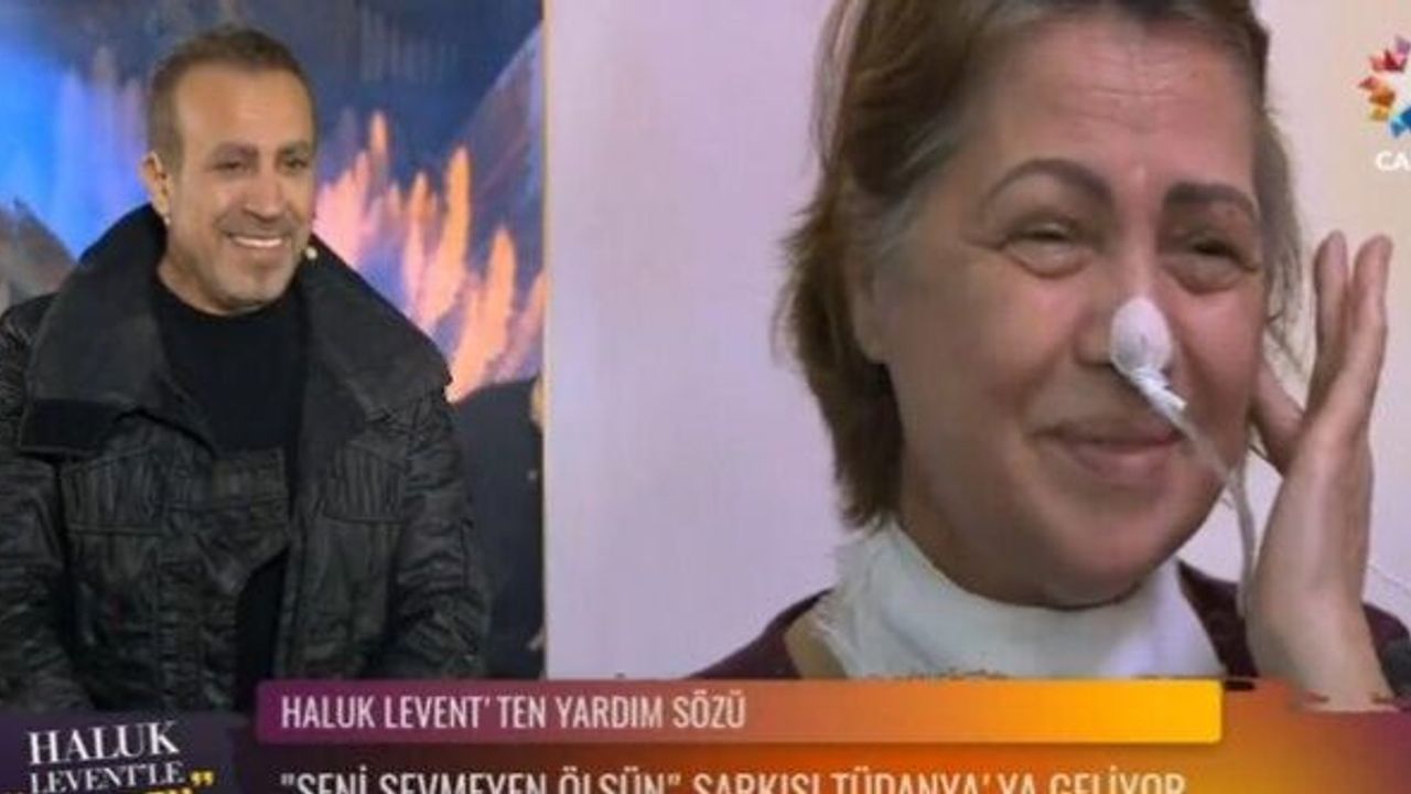 Haluk Levent sesini kaybeden ünlü şarkıcı Tüdanya'ya destek verecek!