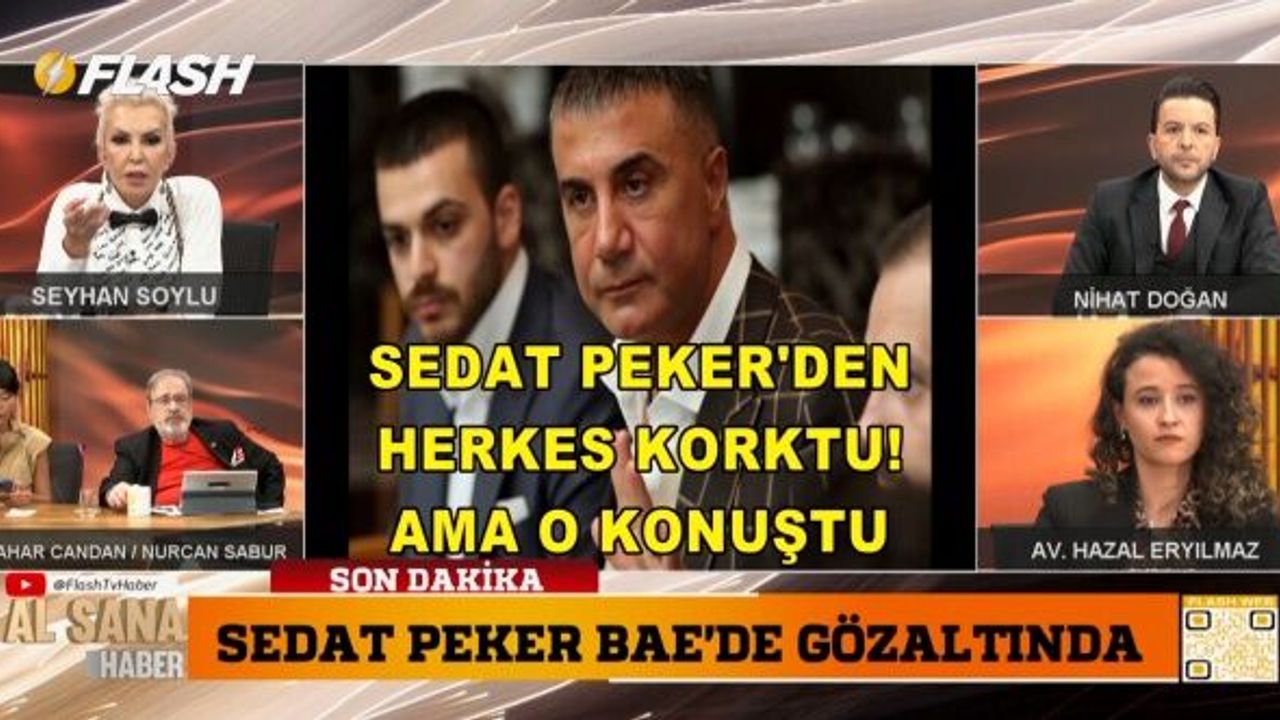 SİSİ Seyhan Soylu’dan flaş Sedat Peker açıklaması!