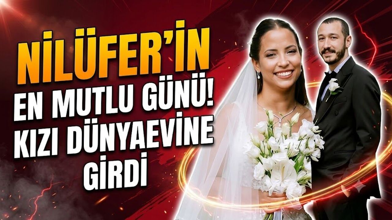 Şarkıcı Nilüfer'in En Mutlu Günü! Kızı Ayşe Nazlı Dünyaevine Girdi