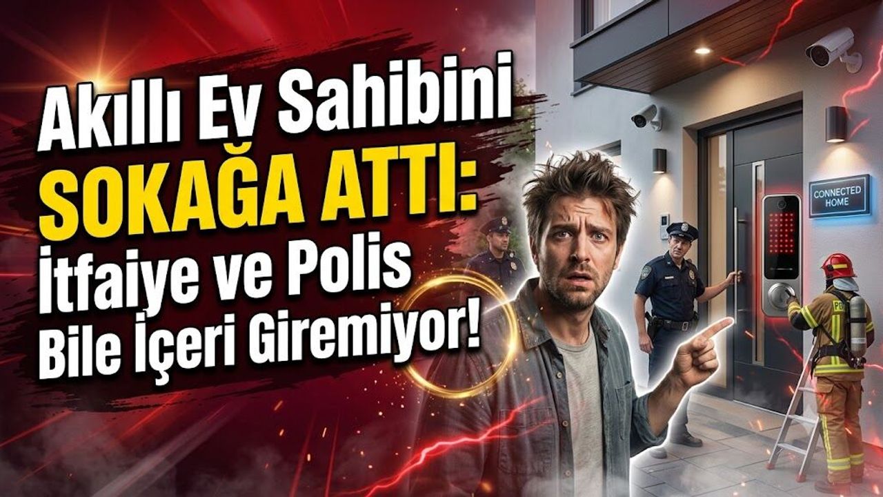 Akıllı Ev Sistemi Sahibini Sokağa Attı: İtfaiye ve Polis Bile İçeri Giremiyor!