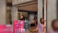 Gucci mağazasını yağmalayıp kaçtılar! Binlerce dolarlık mal gitti
