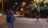 İtalya'da çamur seli bir anda Bardonecchia kasabasını bastı