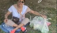 Ünlü sunucu Serap Paköz pazarı görünce dayanamadı!