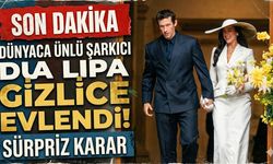 Dünyaca Ünlü Şarkıcı Dua Lipa Sürpriz Bir Kararla Gizlice Evlendi