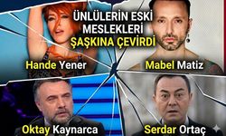 Ünlülerin Eski Meslekleri Şaşkına Çevirdi