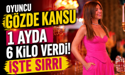 Oyuncu Gözde Kansu 1 Ayda 6 Kilo Verdi! İşte Sırrı