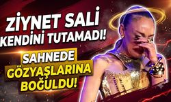 Ziynet Sali Konserde Kendini Tutamadı! Sahnede Gözyaşlarına Boğuldu