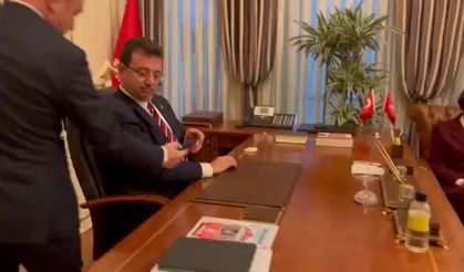 Ekrem İmamoğlu'nun siyasi yasak ve 2 yıl 7 ay 15 gün hapis cezasını öğrenme anı