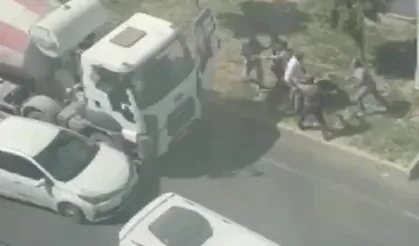 Mardin'de trafik kazası sonrası ortalık karıştı!