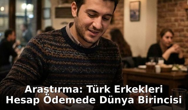 Dünya Listesi Açıklandı: Türk Erkekleri Hesap Ödemede Bir Numara
