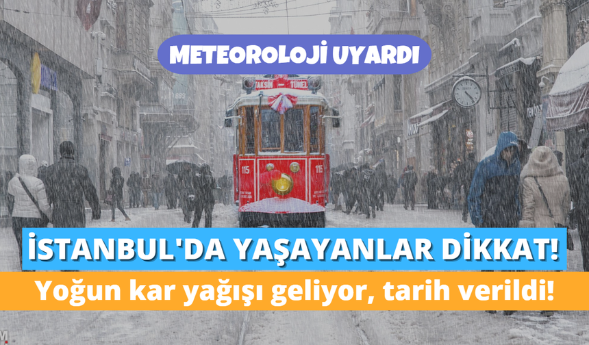 Soğuk hava ve kar yağışı geliyor!