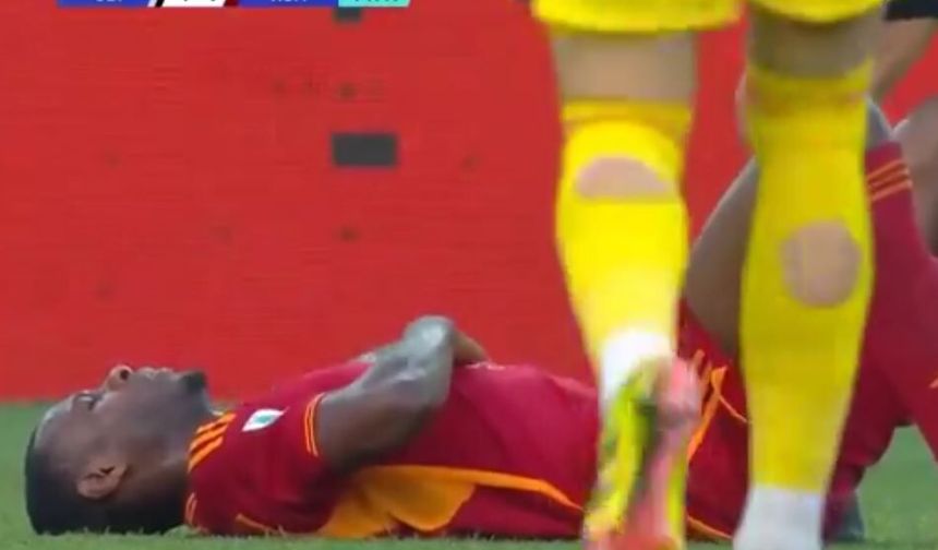 Romalı futbolcu Ndicka sahanın ortasında yığıldı kaldı! Maç tatil edildi