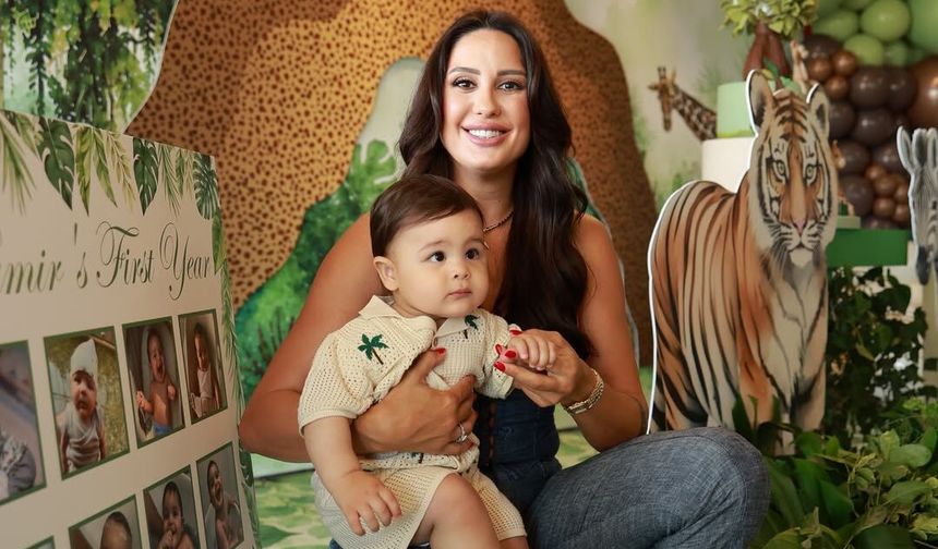 Survivor Sahra Işık'ın Oğlu Pamir 1 Yaşına Bastı!