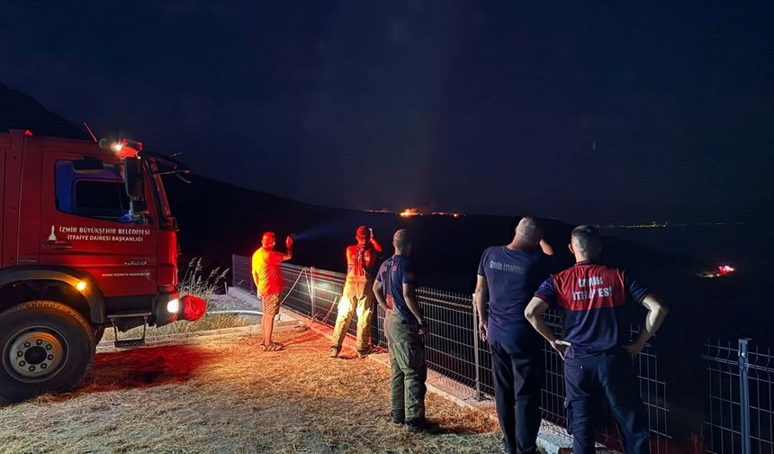 İzmir Bademli'de Korkutan Yangın! Ekipler Seferber Oldu: Dikili Yangınında Son Durum Ne?