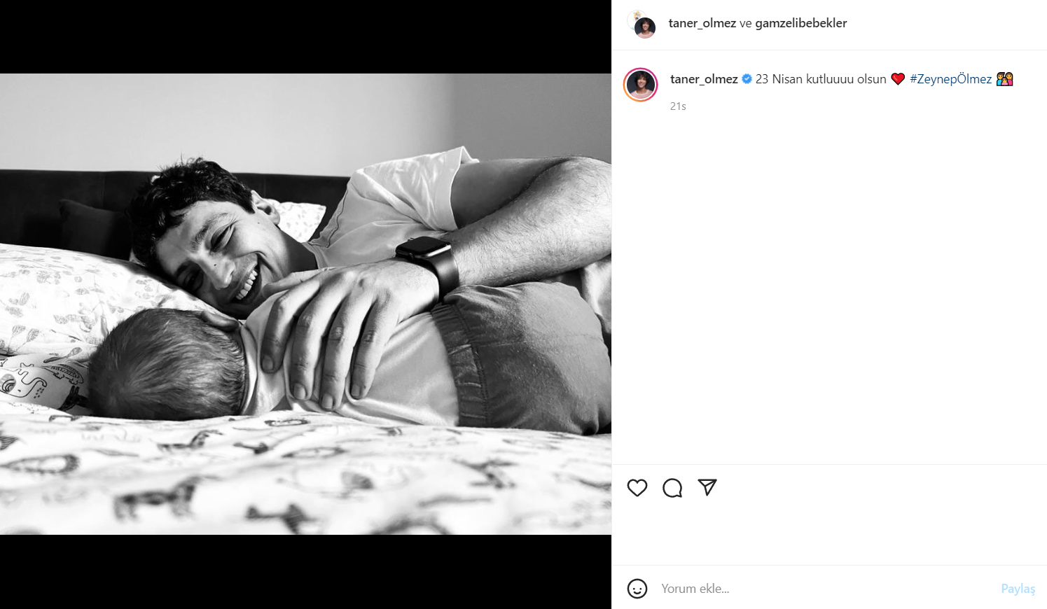 Taner Ölmez ve Kızı Zeynep