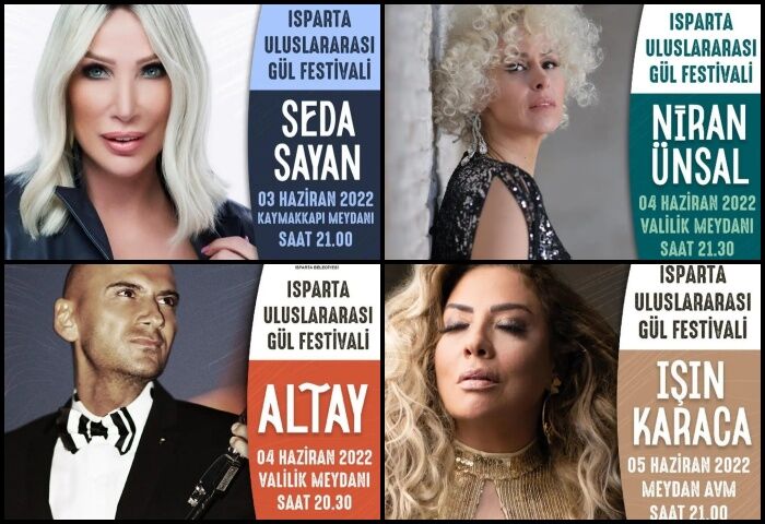 ısparta gül festivali