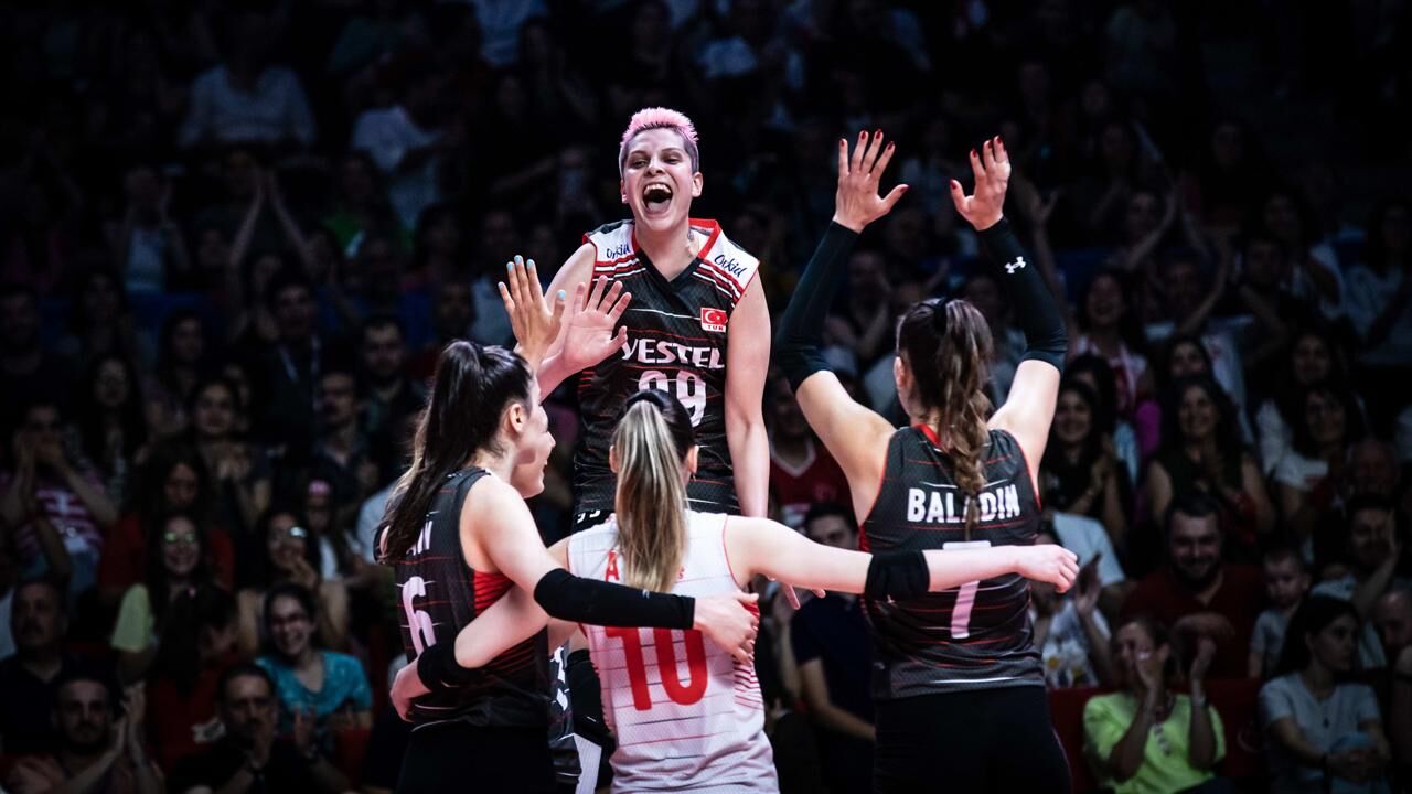 A Milli Kadın Voleybol Takımı Bulgaristan Maçı