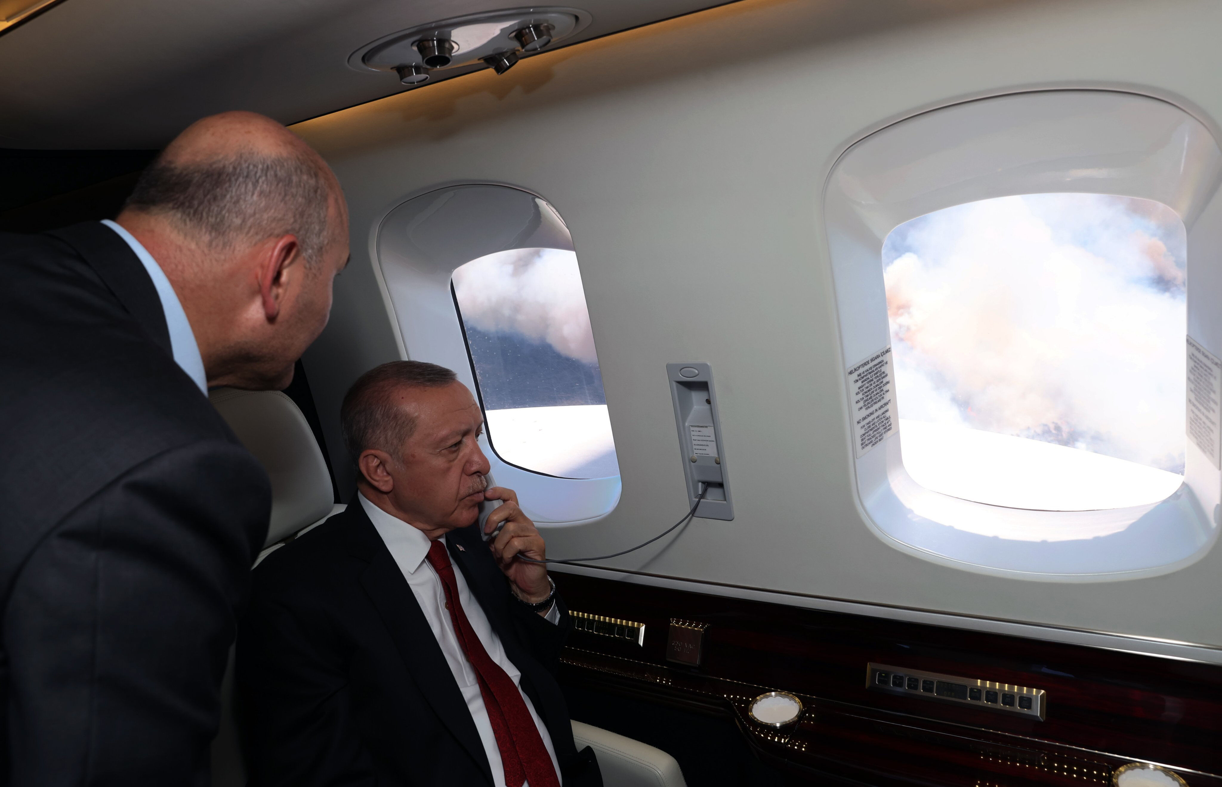 Cumhurbaşkanı Erdoğan Marmaris Yangın Bölgesi 2