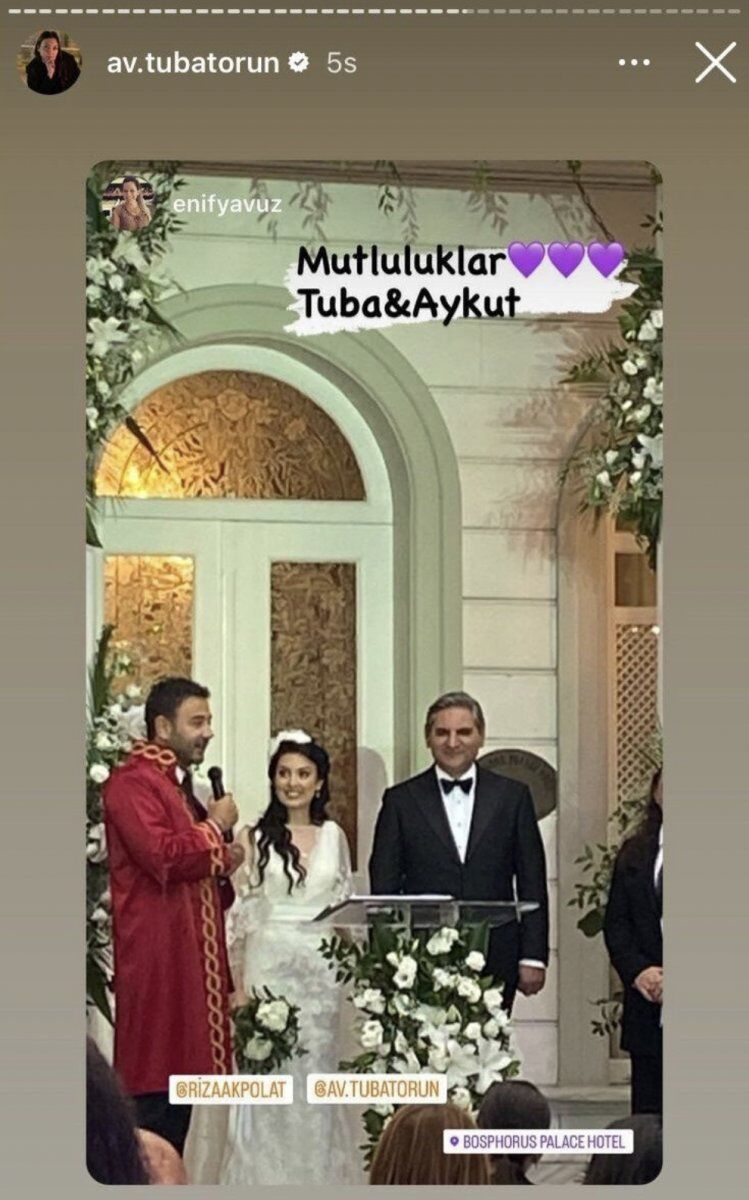 tuba torun ve aykut erdoğdu story