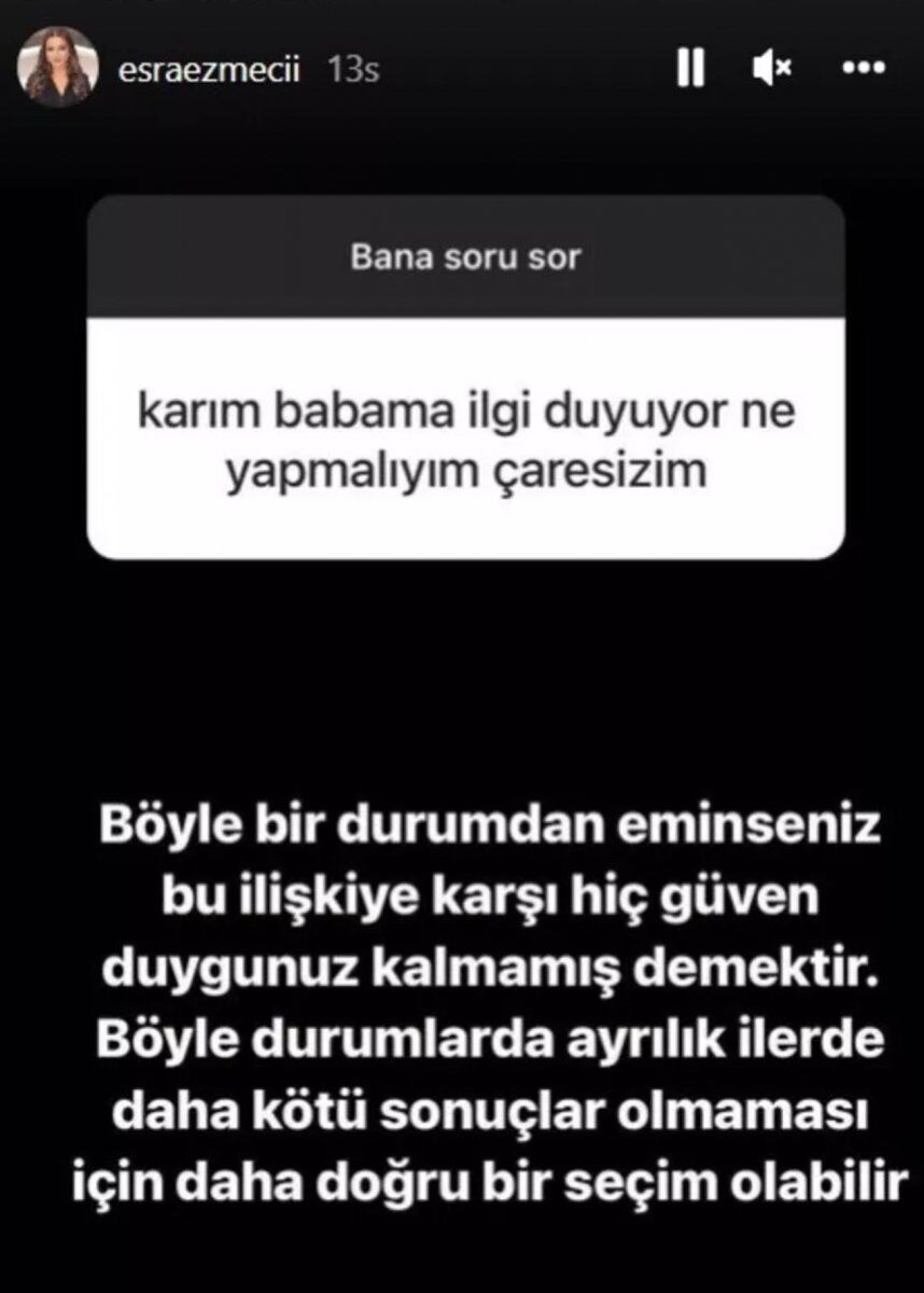 esra ezmeci soru cevap