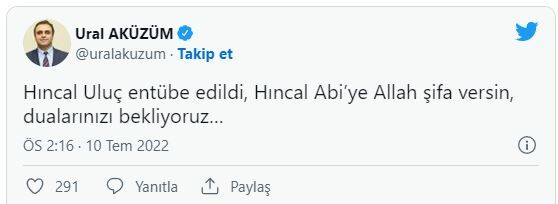 hıncal entübe