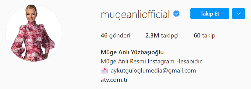 müge anlı instagram