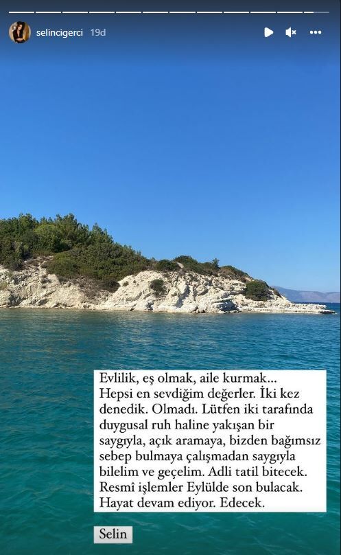 selin boşanma