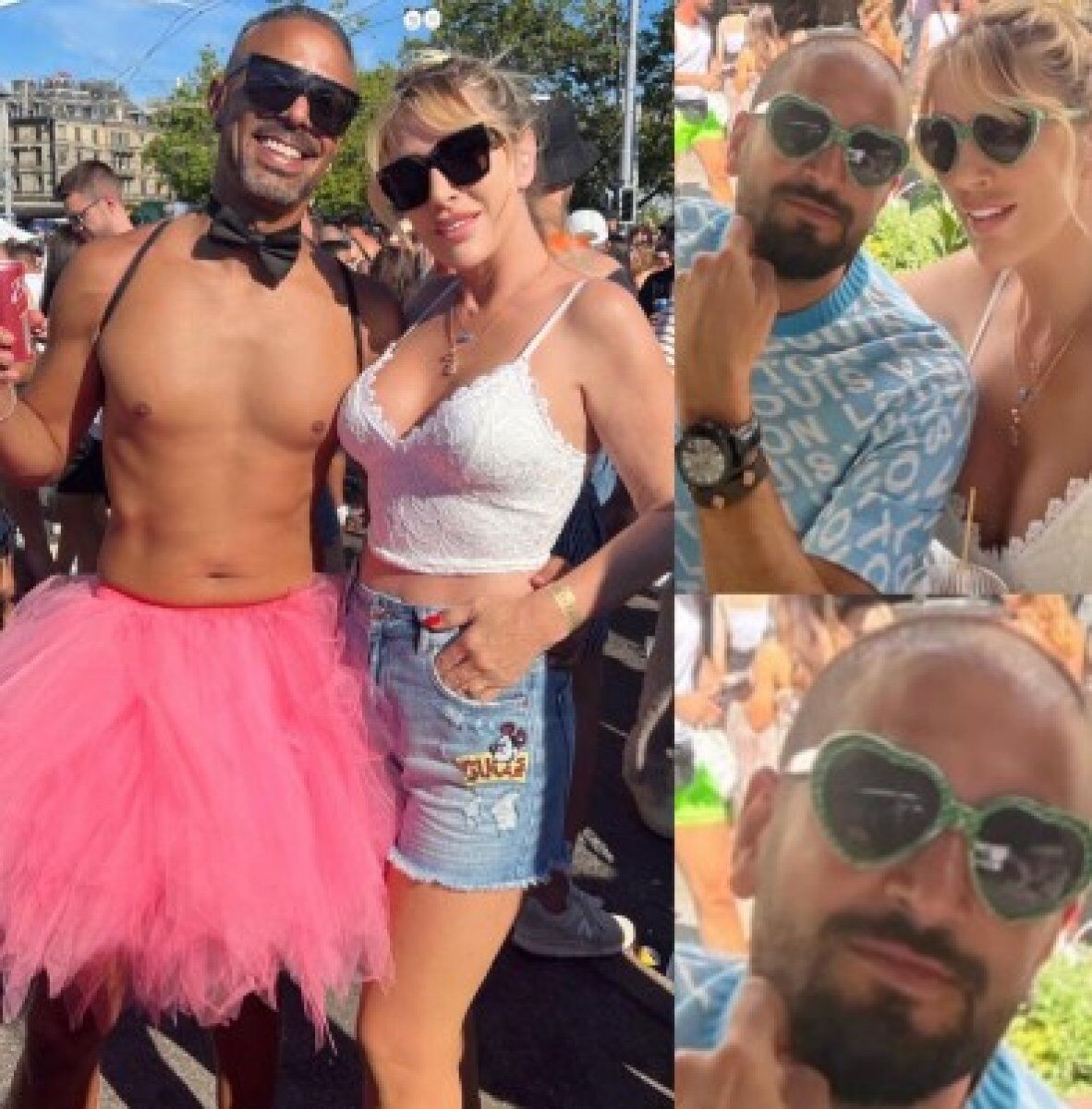 Çağlar Ökten ve Seda Sayan LGBT yürüyüşü