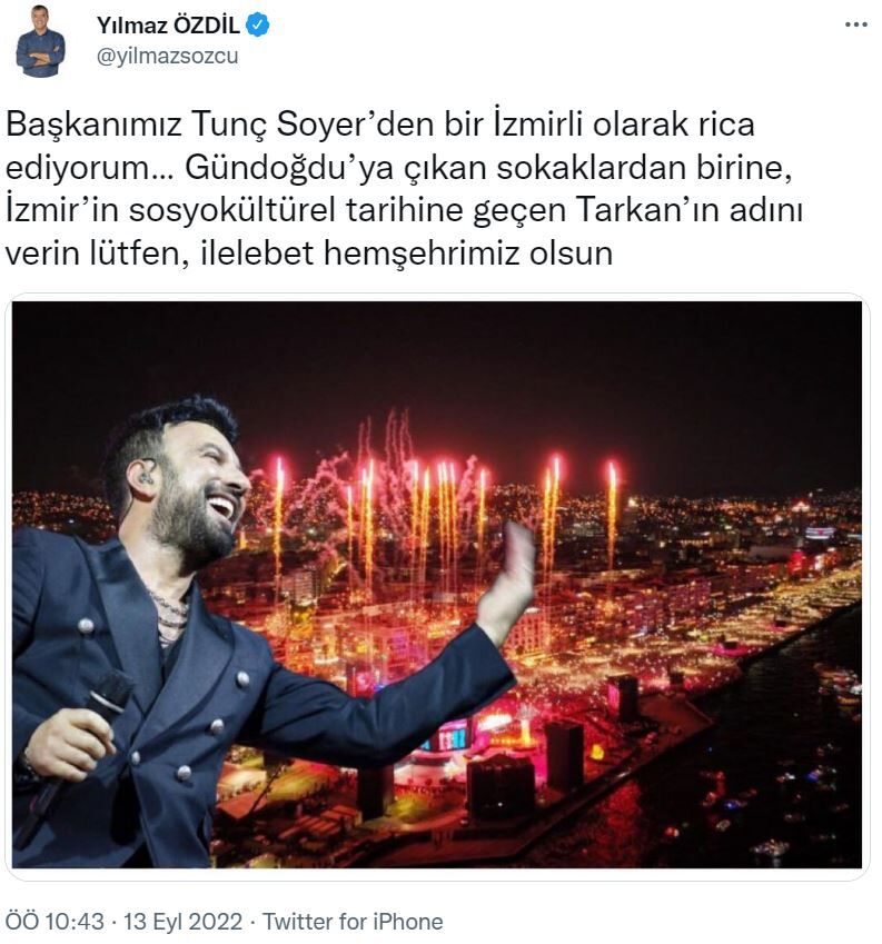 yılmaz özdil tweet