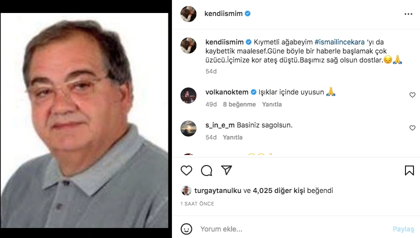 ismail incekara