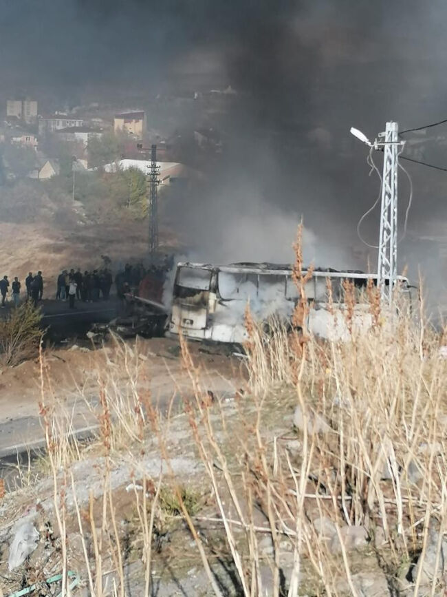 Ağrı Tanker Kaza Detay