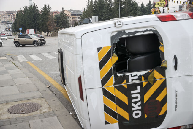 Ankara Servis Kaza Detay