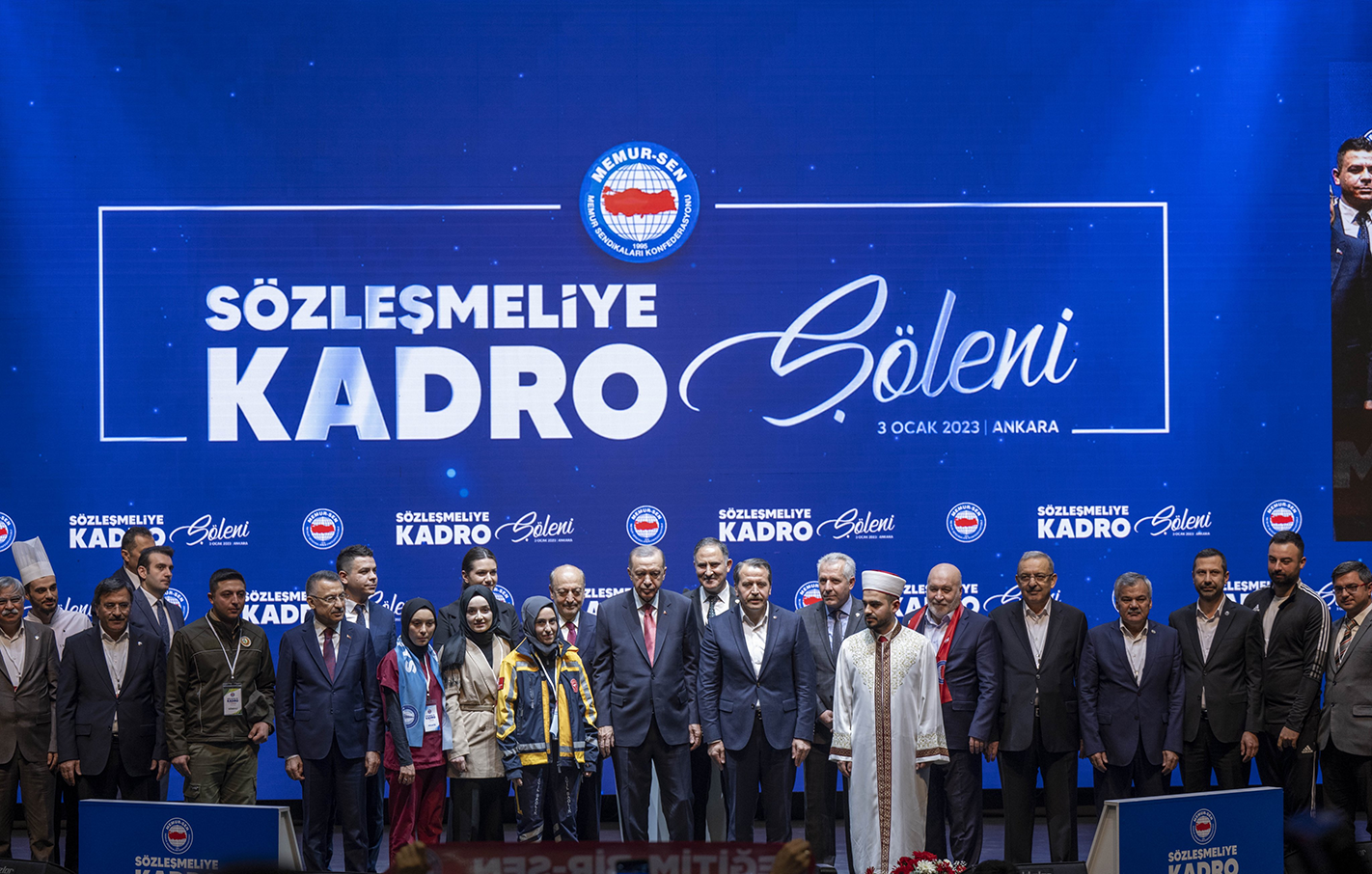 Cumhurbaşkanı Erdoğan Sözleşmeliye Kadro 3