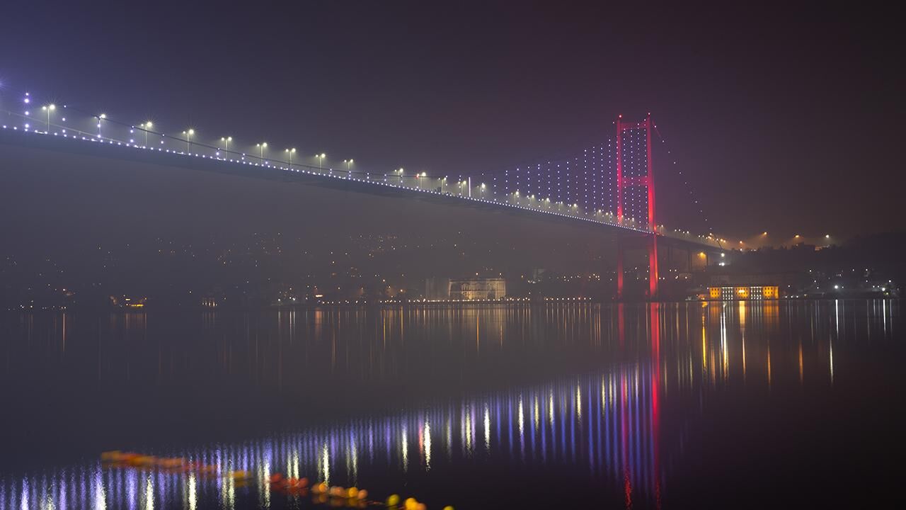 İstanbul Boğazı Sis