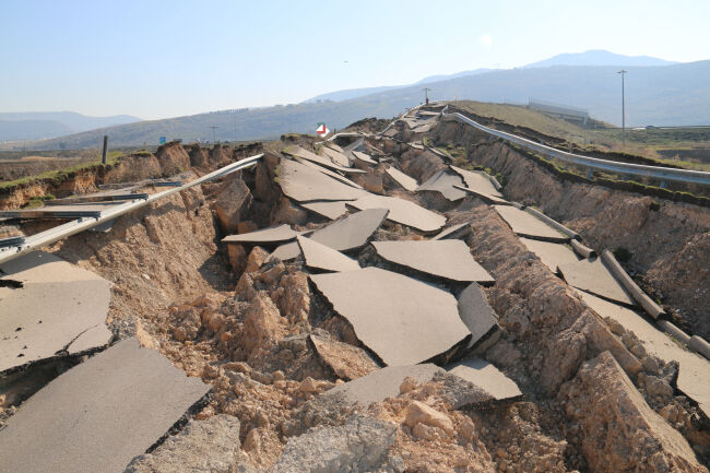 Kahramanmaraş Yol Yarıldı 1