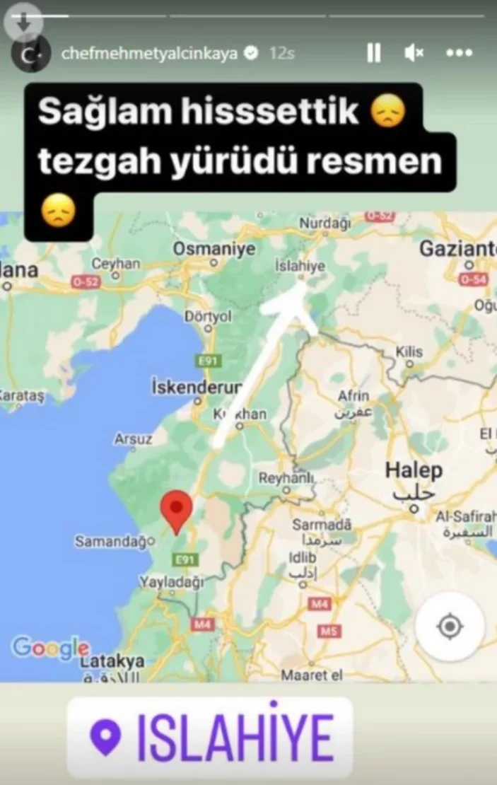 Mehmet Yalçınkaya Story 1