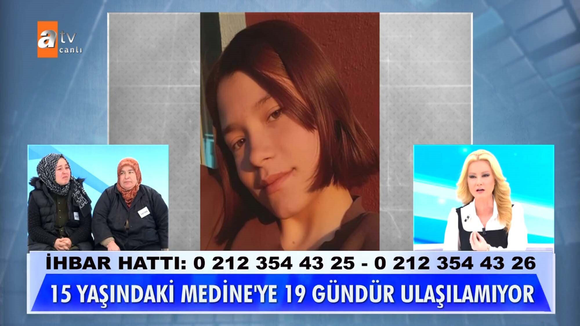 Müge Anlı Kayıp Kız Medine