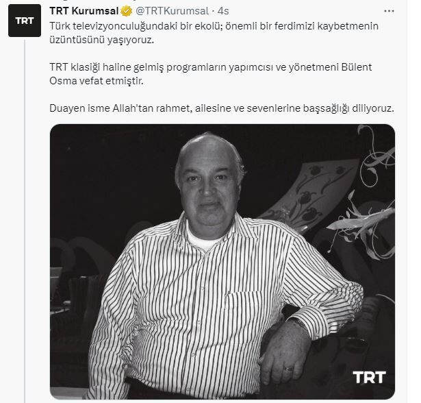 trrt bülent osma