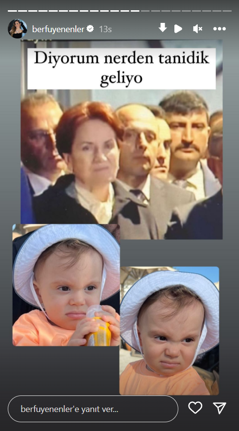 Berfu Yenenler ve Meral Akşener 1