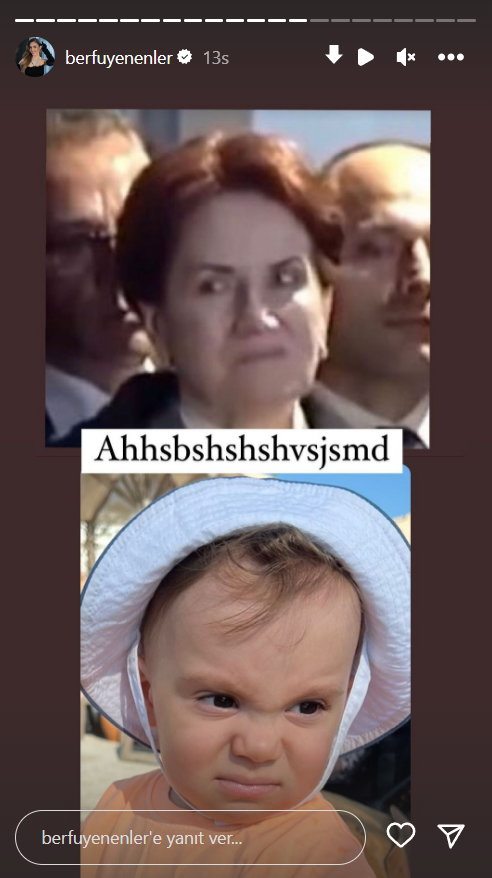 Berfu Yenenler ve Meral Akşener 2