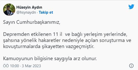 cumhurbaşkanı erdoğan'ın avukatı açıklama
