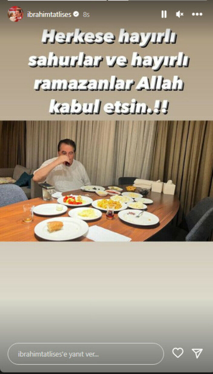 İbrahim Tatlıses Sahur Story